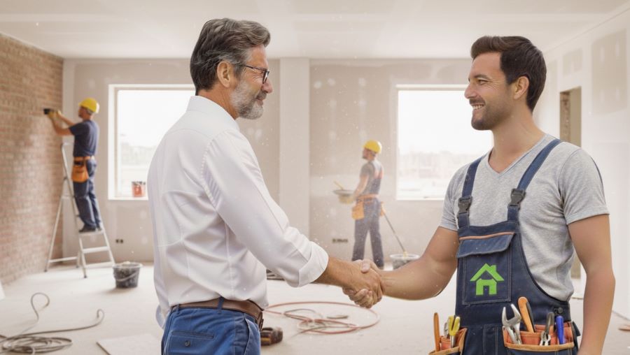 Il punto d'incontro tra domanda e offerta di lavori edili in Italia